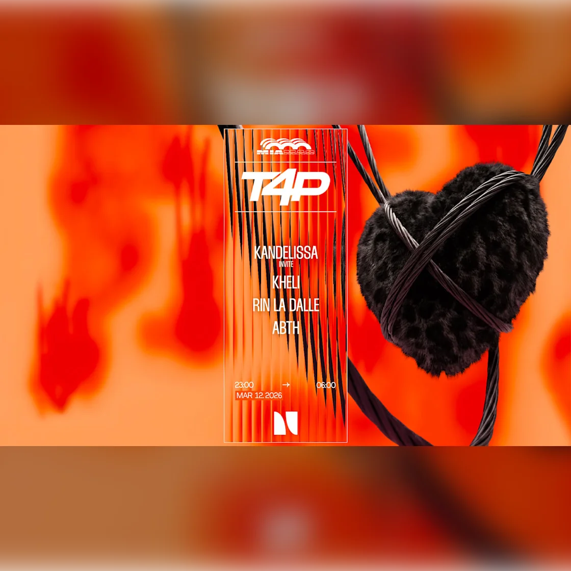 Ce Jeudi : T4p - Rin La Dalle, Kandelissa, Kheli, Abth