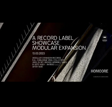 A record label showcase with Modular Expansion
