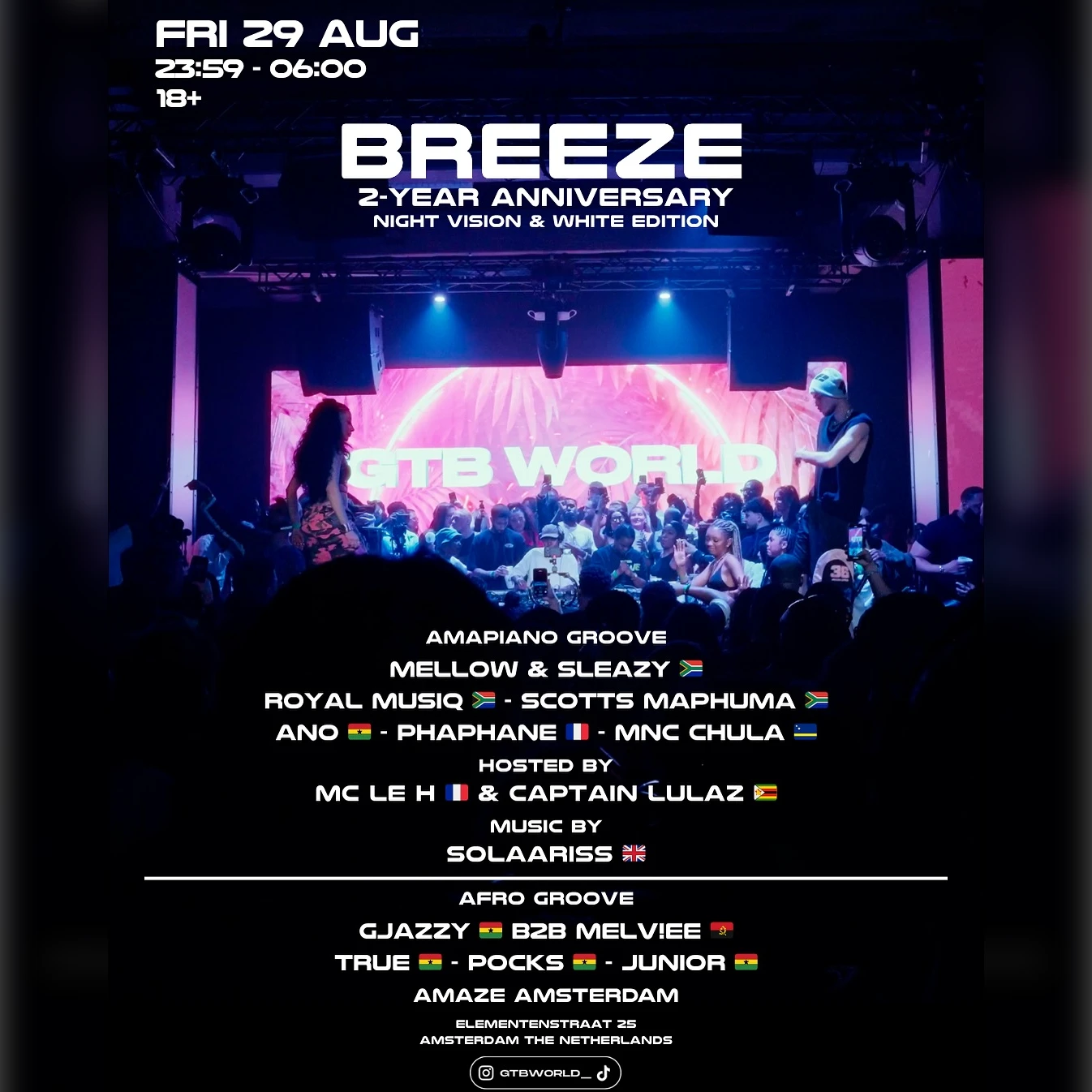 GTB WORLD PRESENTS: BREEZE 2-YEAR ANNIVERSARY (WHITE EDITION)