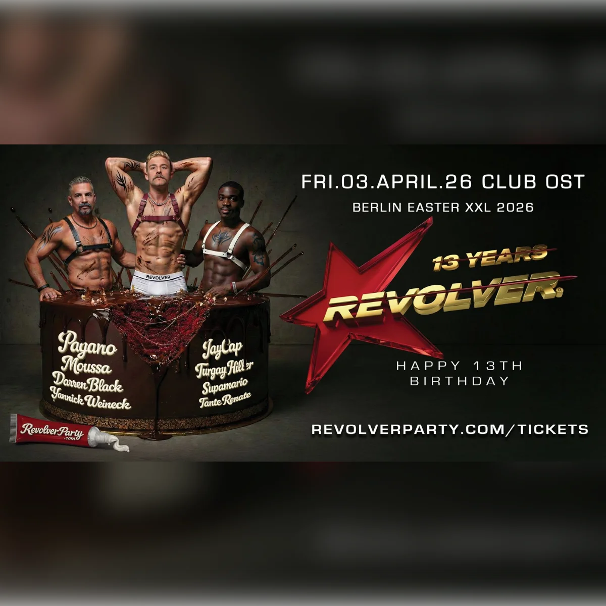 Revolver XXL Easter Fetish Weekend – Opening Party