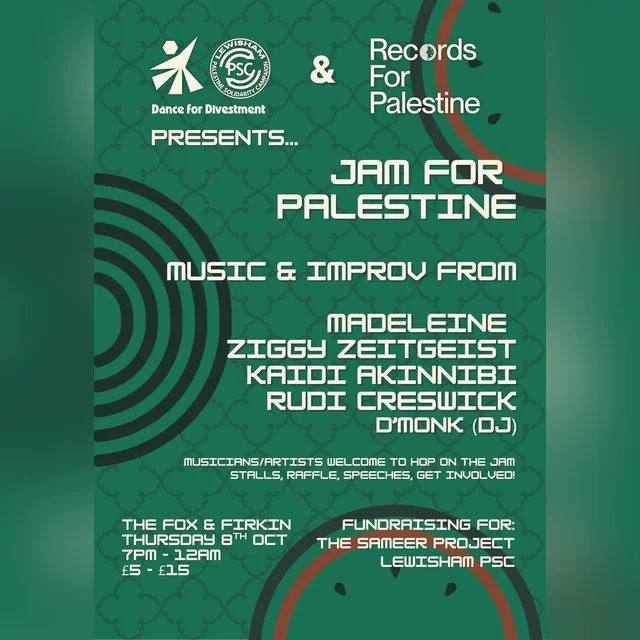 Jam for Palestine - Kaidi Akinnibi