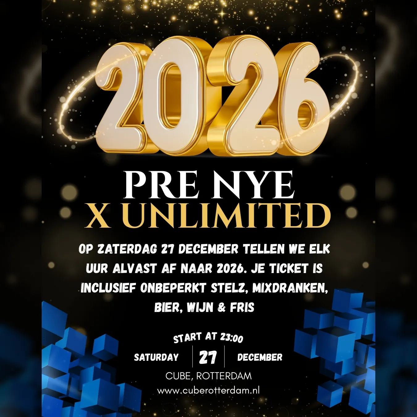 PRE NYE X UNLIMITED