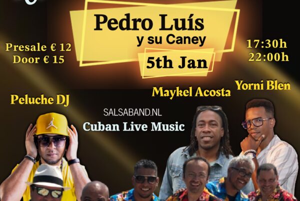 Salsa New Year Party met Live music and Dj Peluche