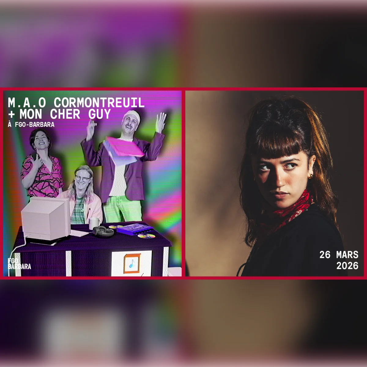 M.A.O Cormontreuil + Mon Cher Guy