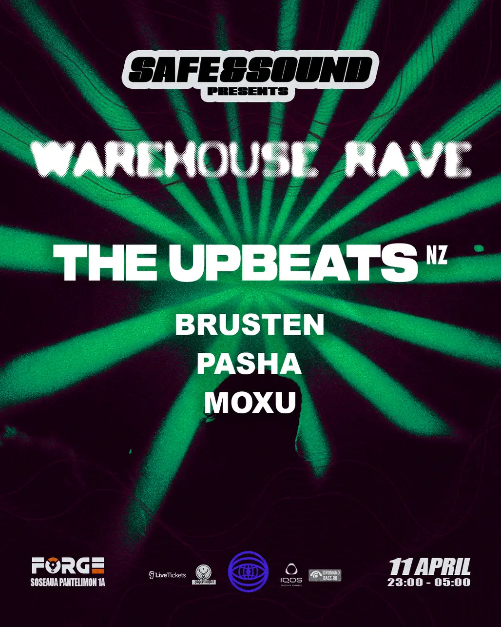SNS WAREHOUSE RAVE with The Upbeats
