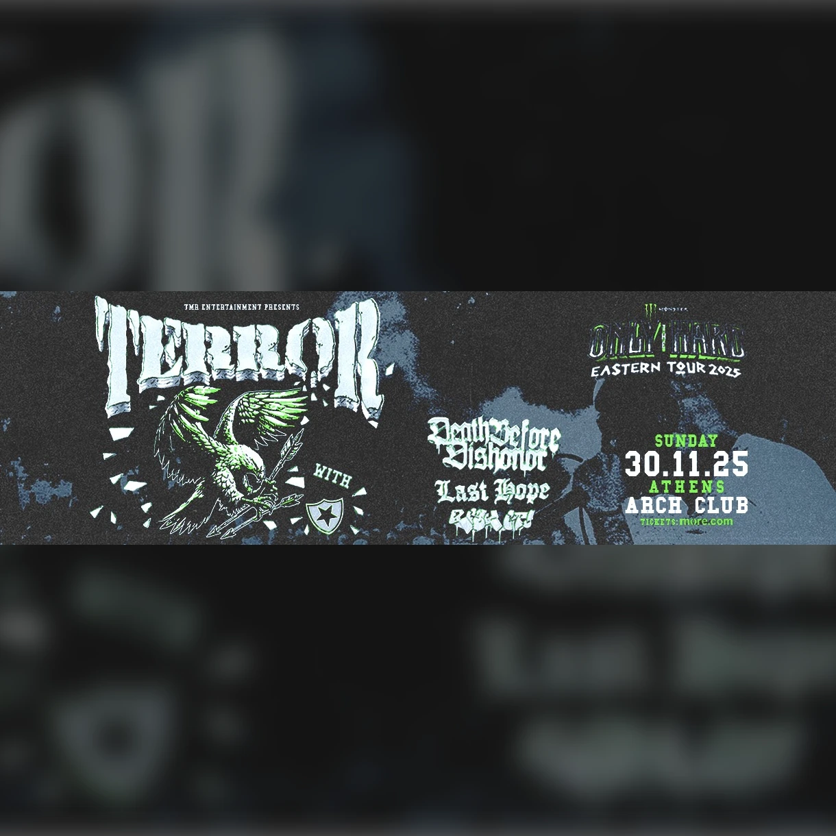 ATH | ONLY THE HARD EUROPEAN TOUR 2025 WITH TERROR (US)