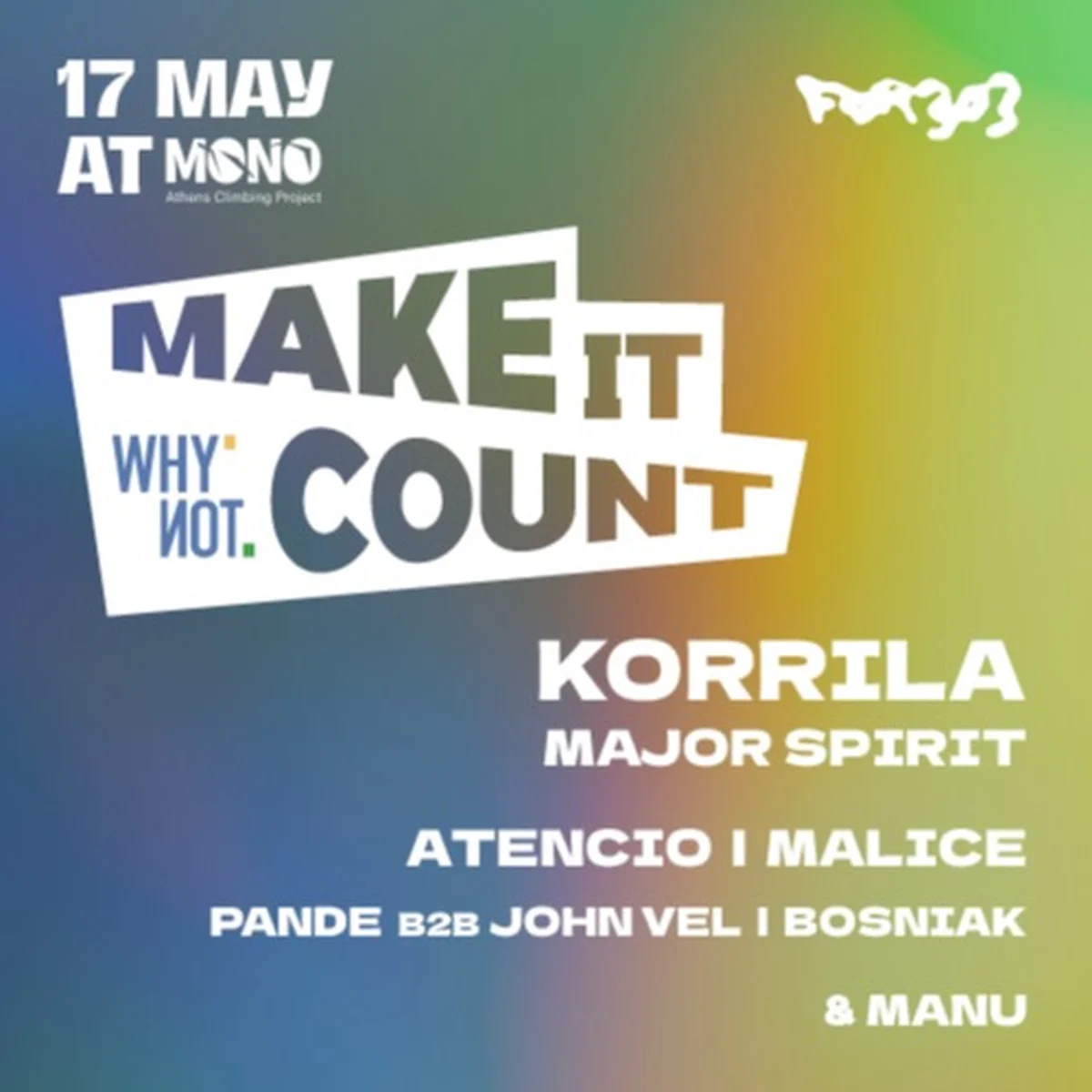 MAKE IT COUNT