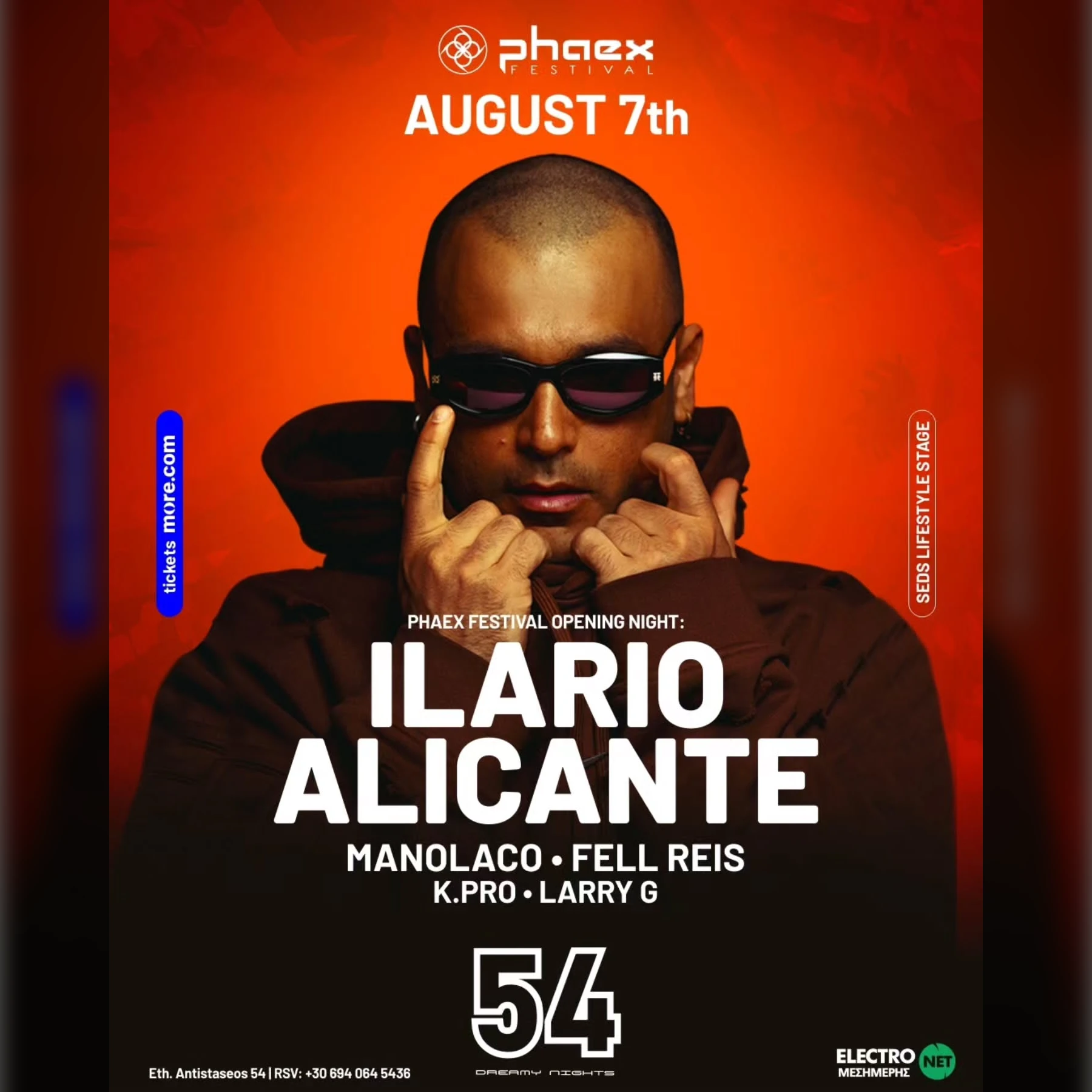 PHAEX FESTIVAL | Opening Night with Ilario Alicante