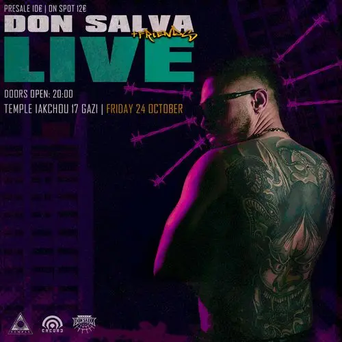 DON SALVA LIVE ΑΘΗΝΑ