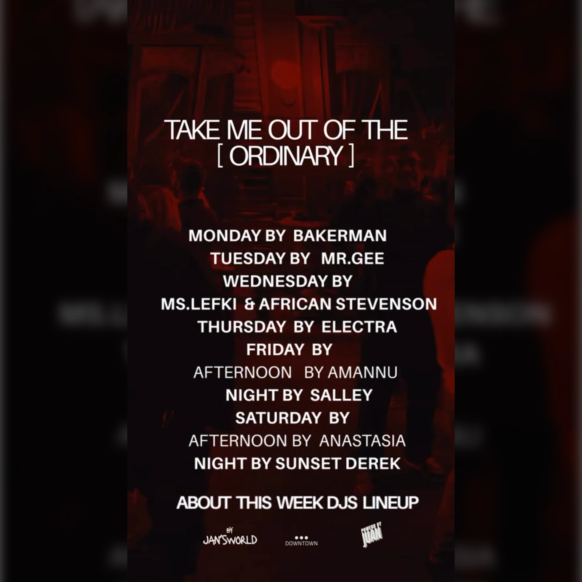 Afternoon by Anastasia Night by Sunset Derek