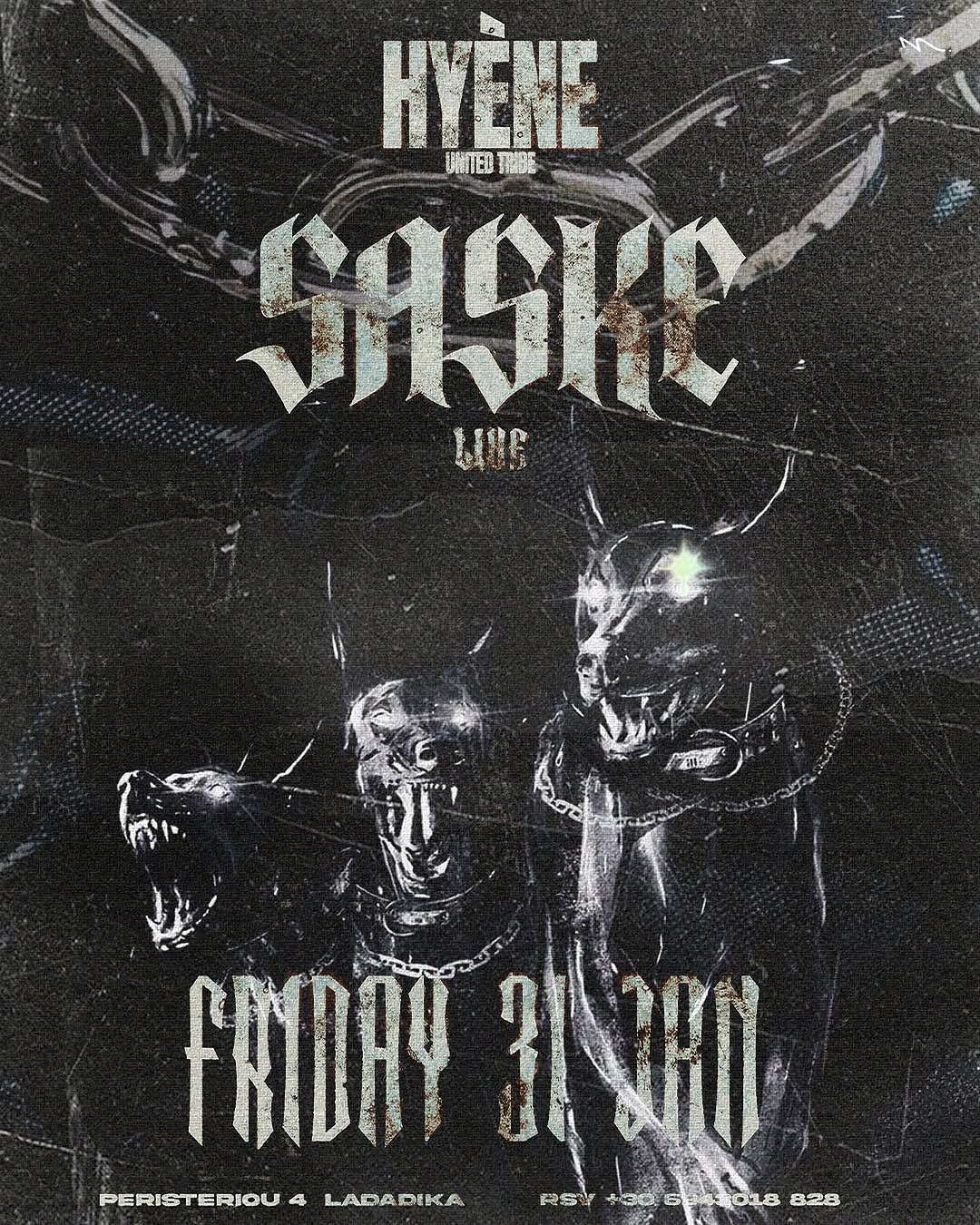 HYÉNE PRESENTS SASKE LIVE