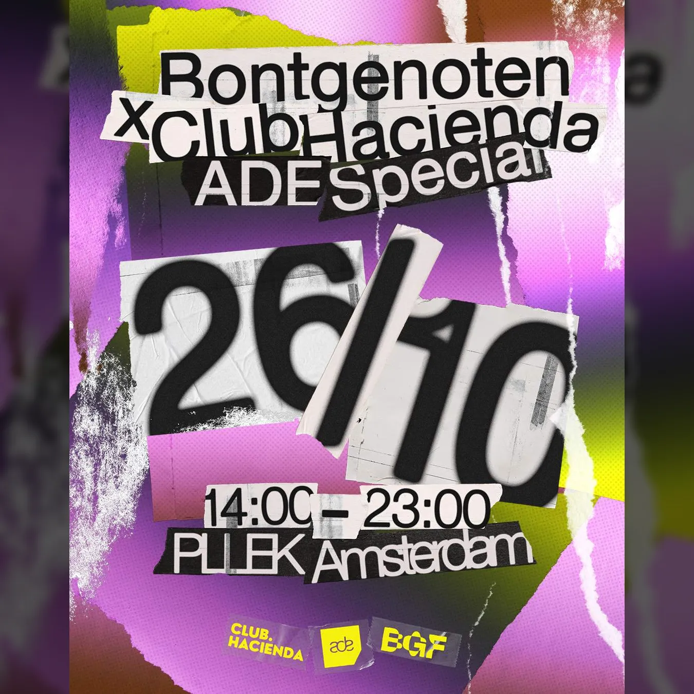 Bontgenoten x Club Hacienda [ADE Special]
