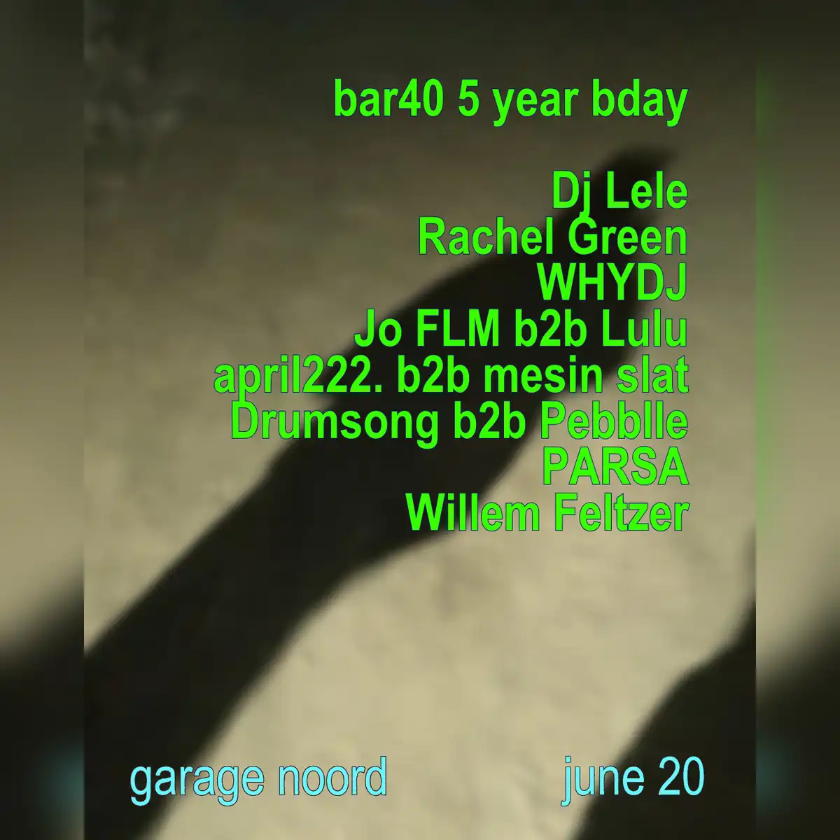 bar40 5 year birthday