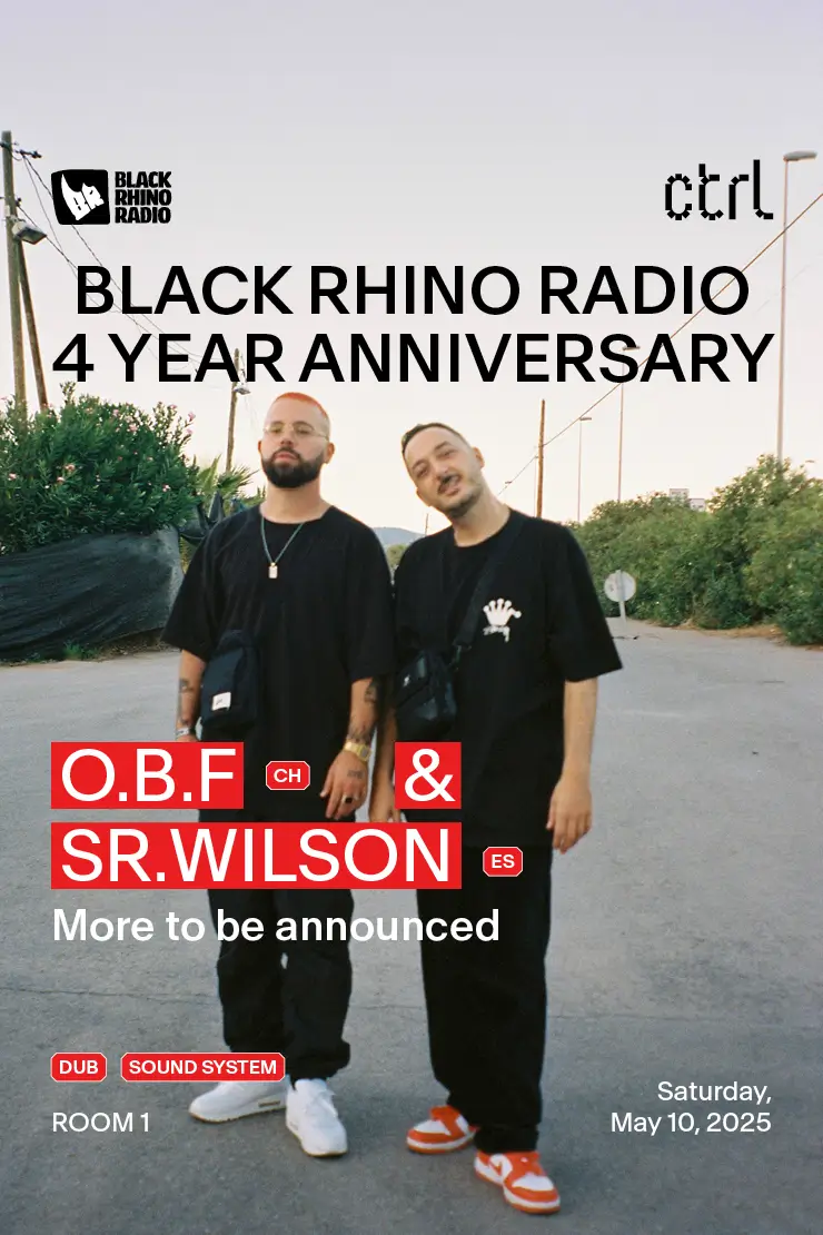 Black Rhino Radio 4 Year Anniversary: O.B.F w/ Sr. Wilson