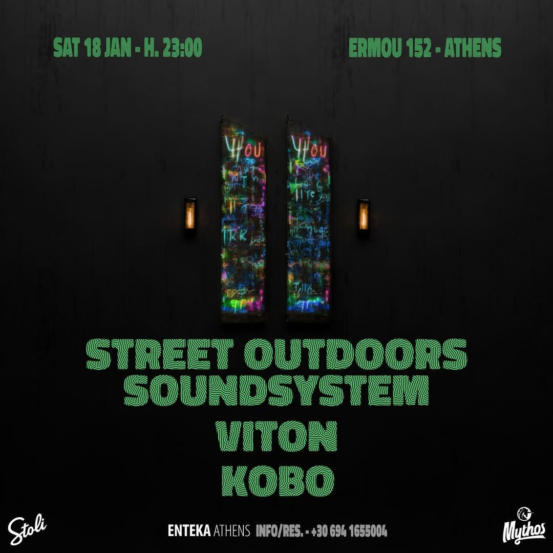STREET OUTDOORS SOUNDSYSTEM x VITON x KOBO