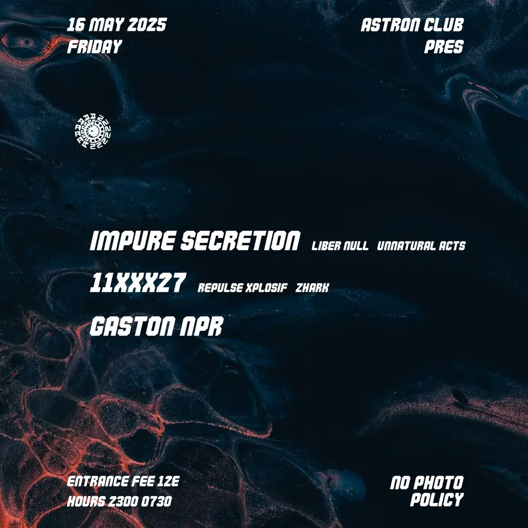 Impure Secretion (Liber Null / Unnatural Acts ) 11xxx27 (Repulse Xplosif / Zhark) Gaston Npr