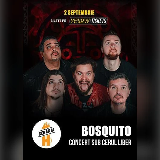 Concert BOSQUITO la Berăria H #PeTerasă