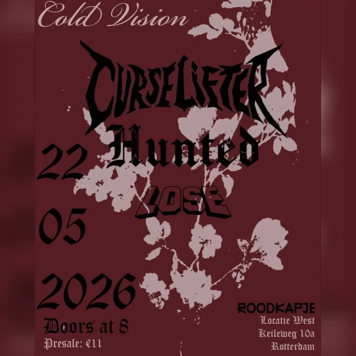Cold Vision: Curselifter, LOSE, Hunted