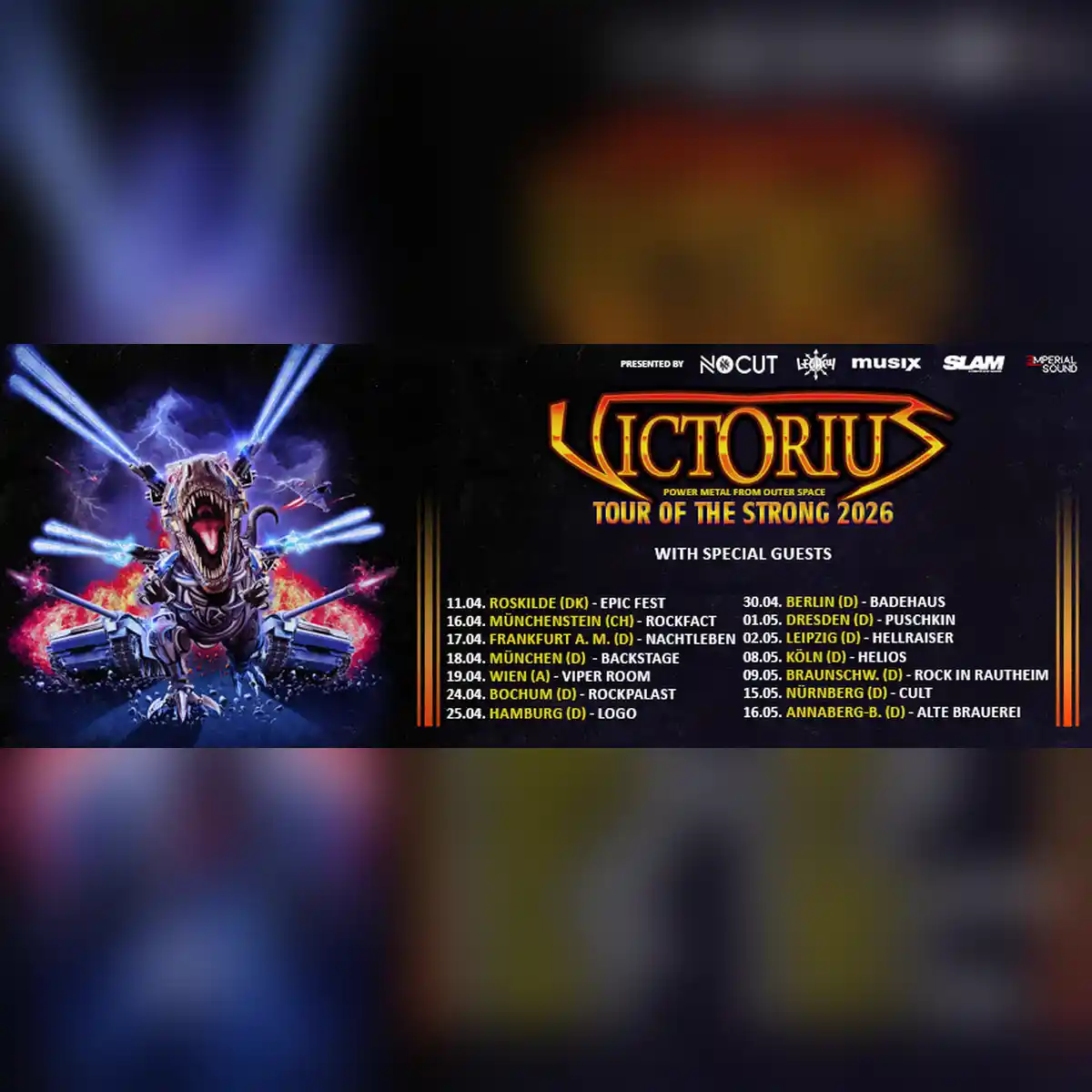 Victorius - Tour of the Strong 2026