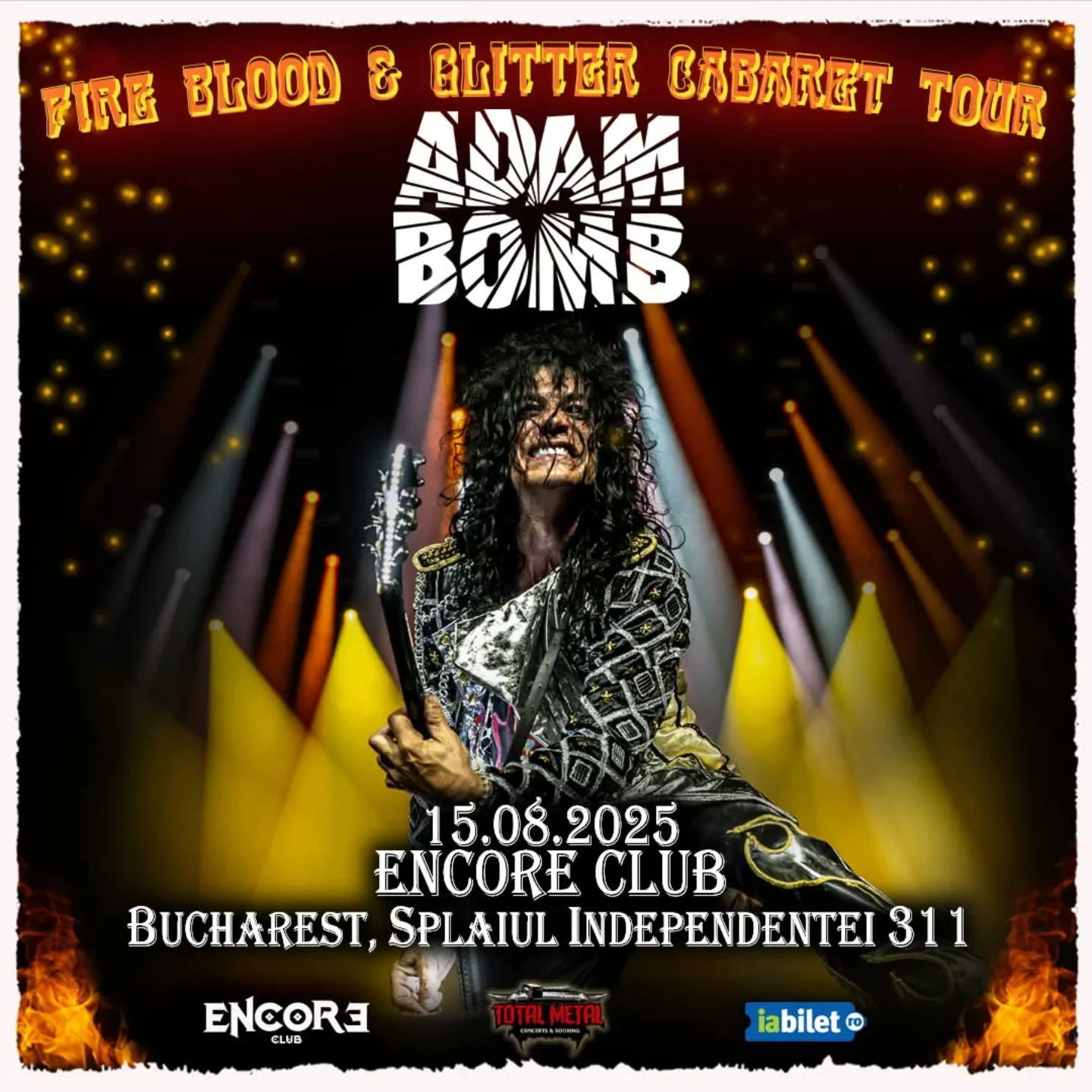 Adam Bomb - Fire Bomb And Glitter Cabaret Tour