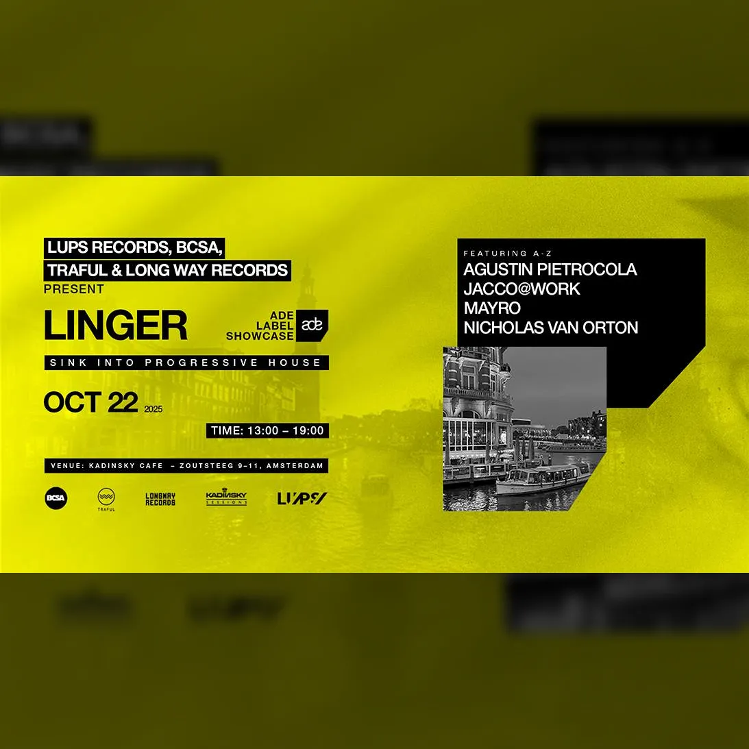 LuPS REC X BCSA X TRAFUL X LONG WAY REC present LINGER