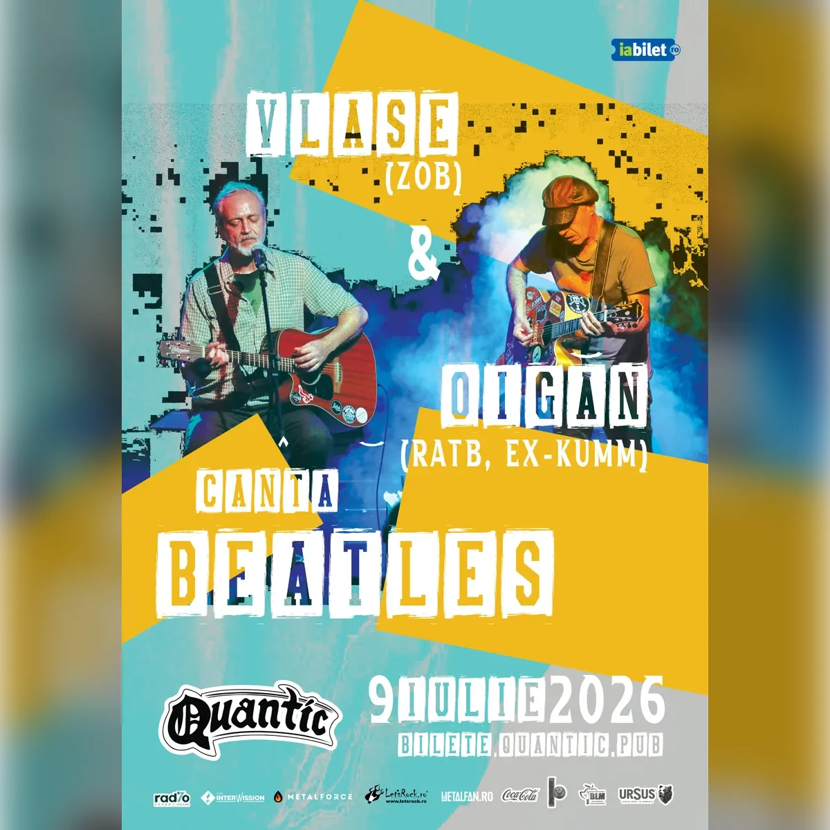 Vlase și Oigăn canta The Beatles pe Terasa 
