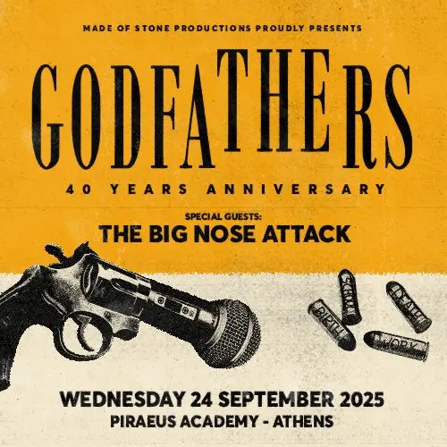 THE GODFATHERS "40th ANNIVERSARY" // ATHENS