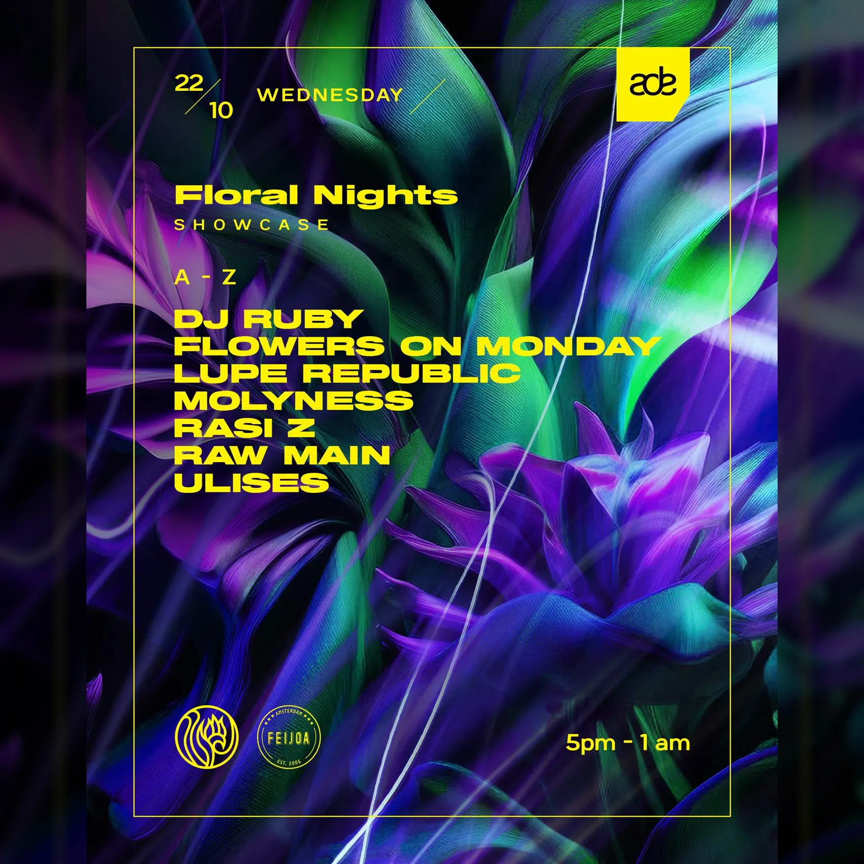 Floral Nights Showcase at ADE 2025