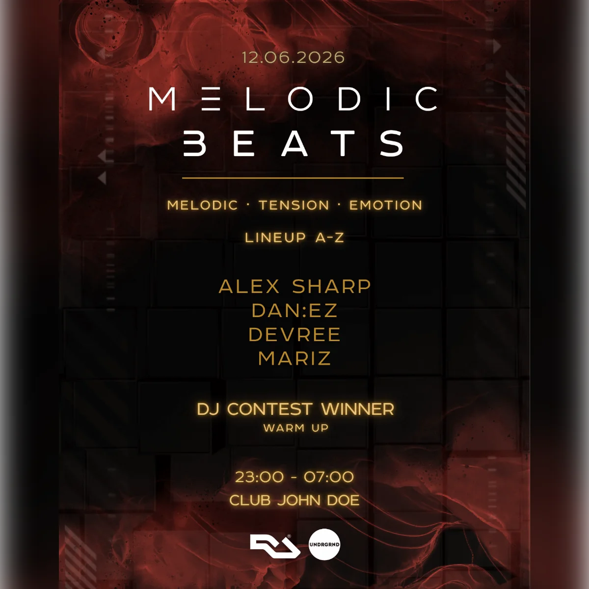 Melodic Beats x UNDRGRND - Melodic Techno Special