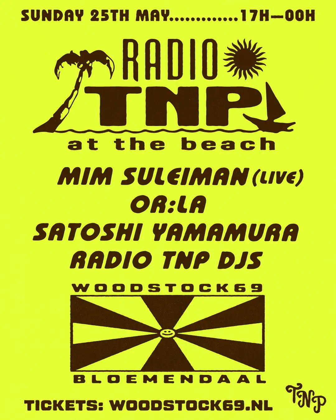 Radio TNP at the beach with Mim Suleiman , Or:la, Satoshi Yamamura & Radio TNP DJ Team