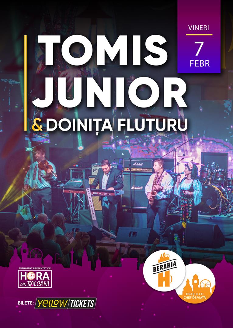 Formația TOMIS JUNIOR și Doinița Fluturu în concert