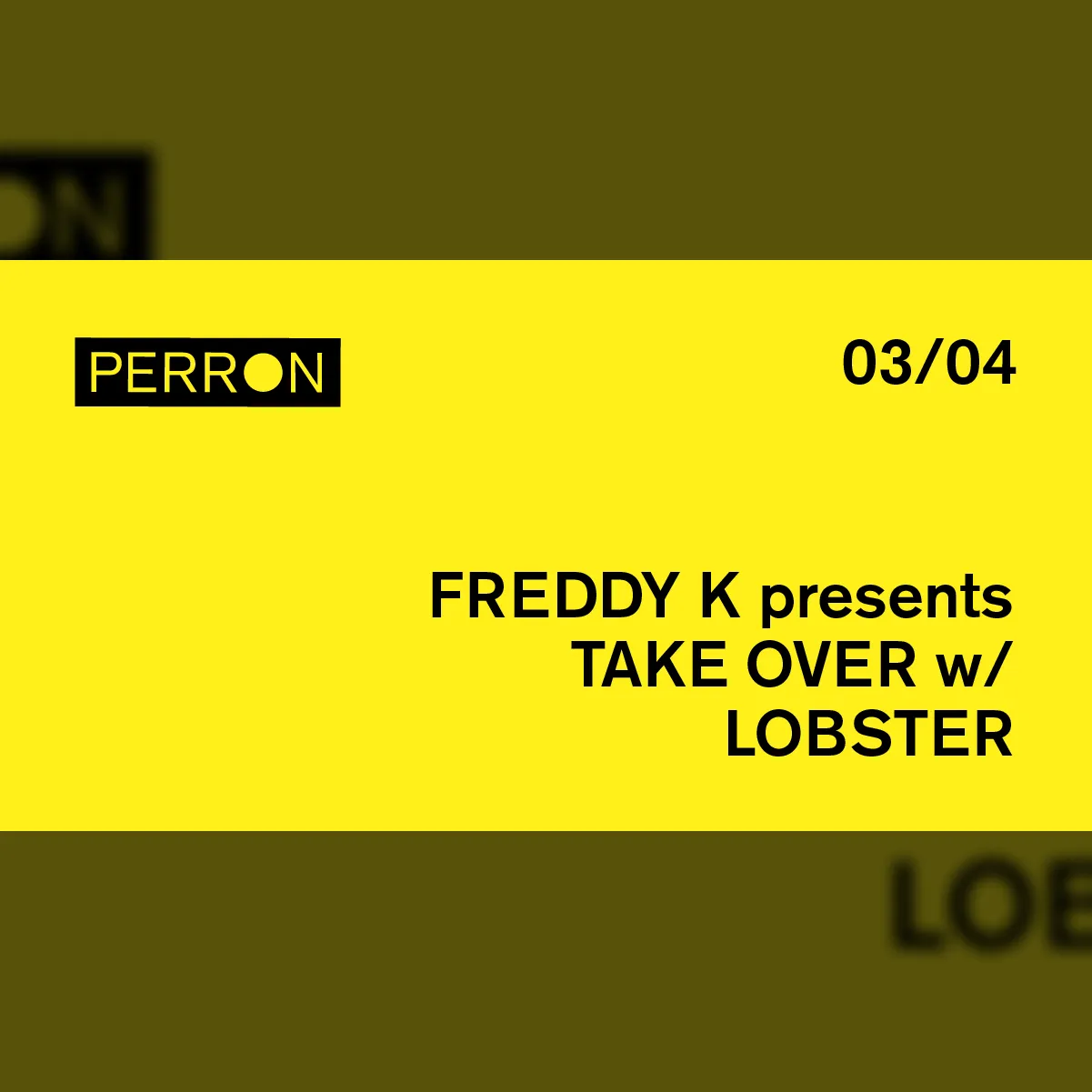 Freddy K presents TAKE OVER