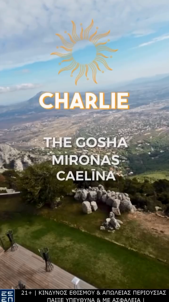 Charrlie at Casino Mont Parnes 
