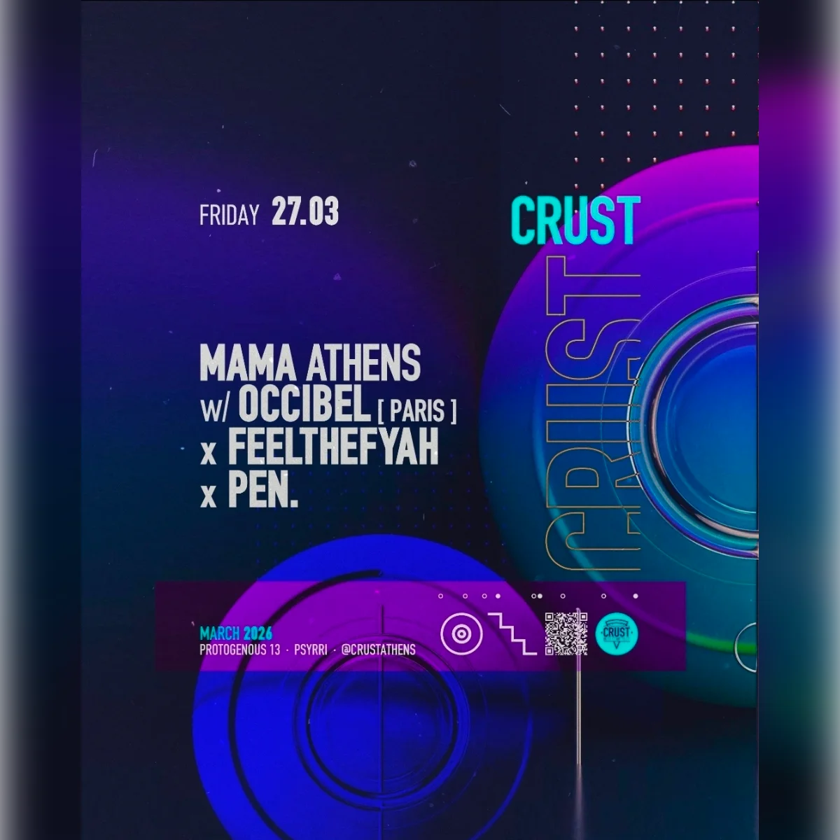 Mama Athens w/ Occibel x Feelthefyah x Pen.