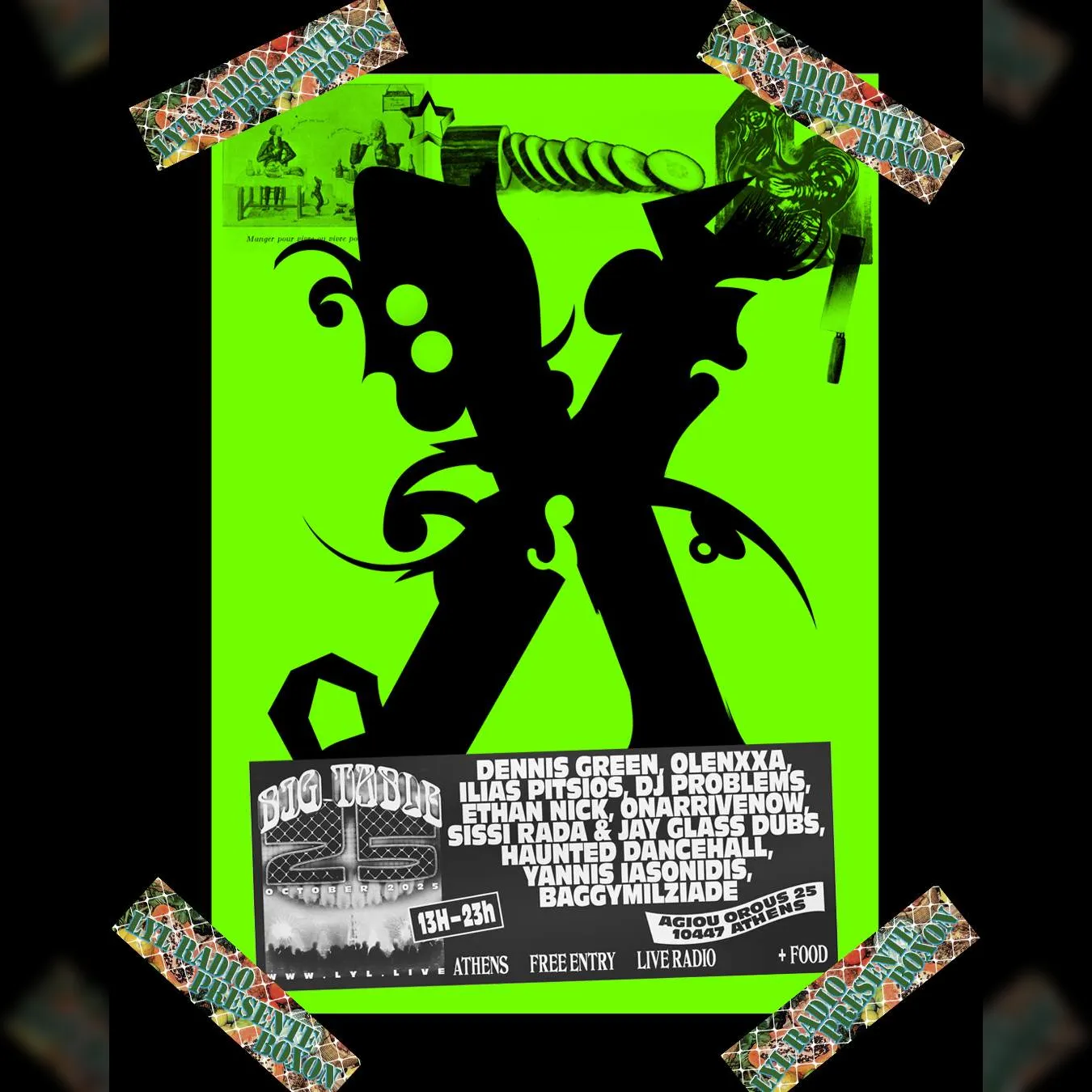 LYL Radio x BOXON at Big Table, Athens