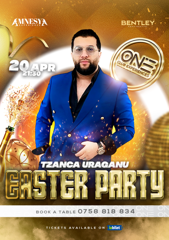 Easter party cu Tzanca Uraganu