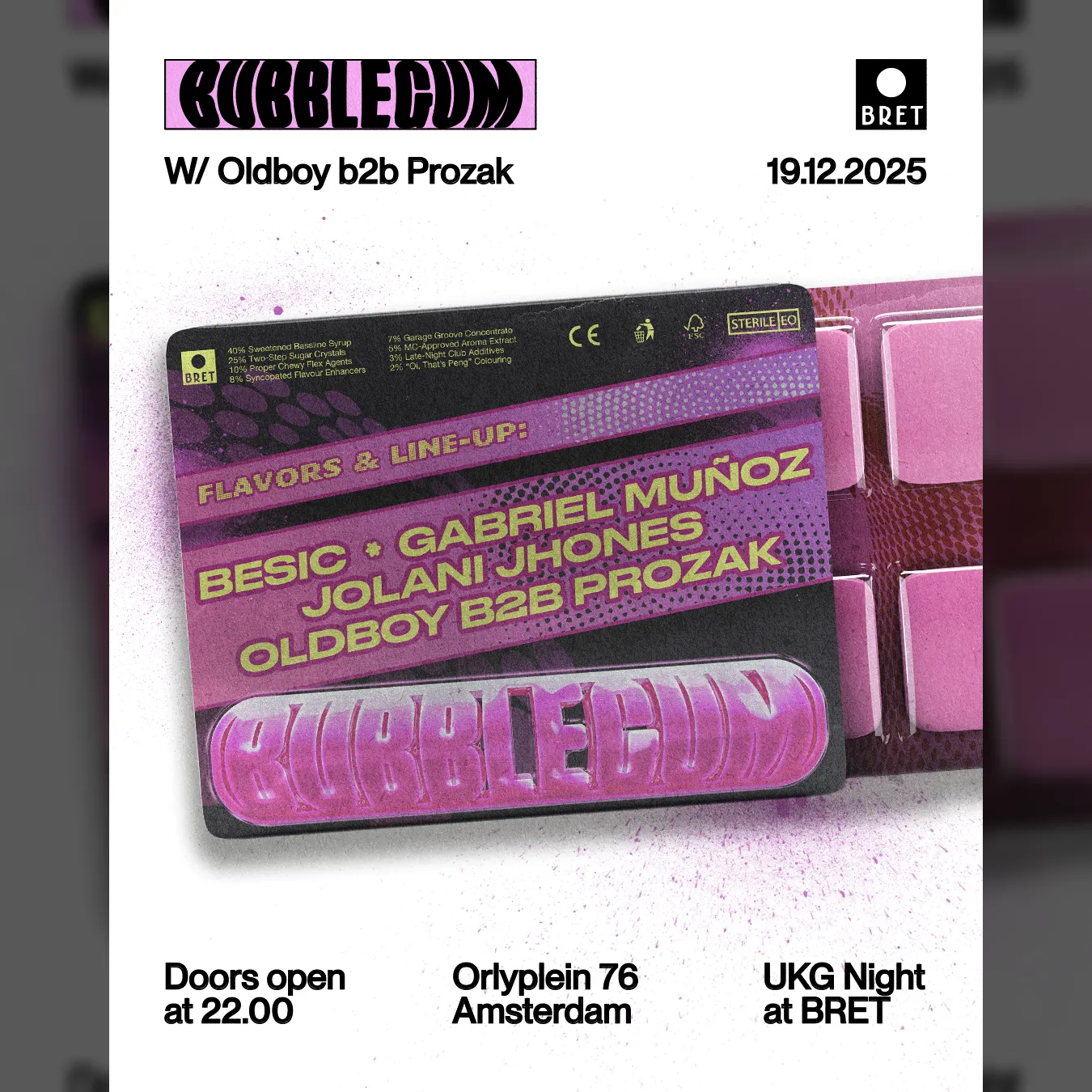 Bubblegum w/ Oldboy & Prozak
