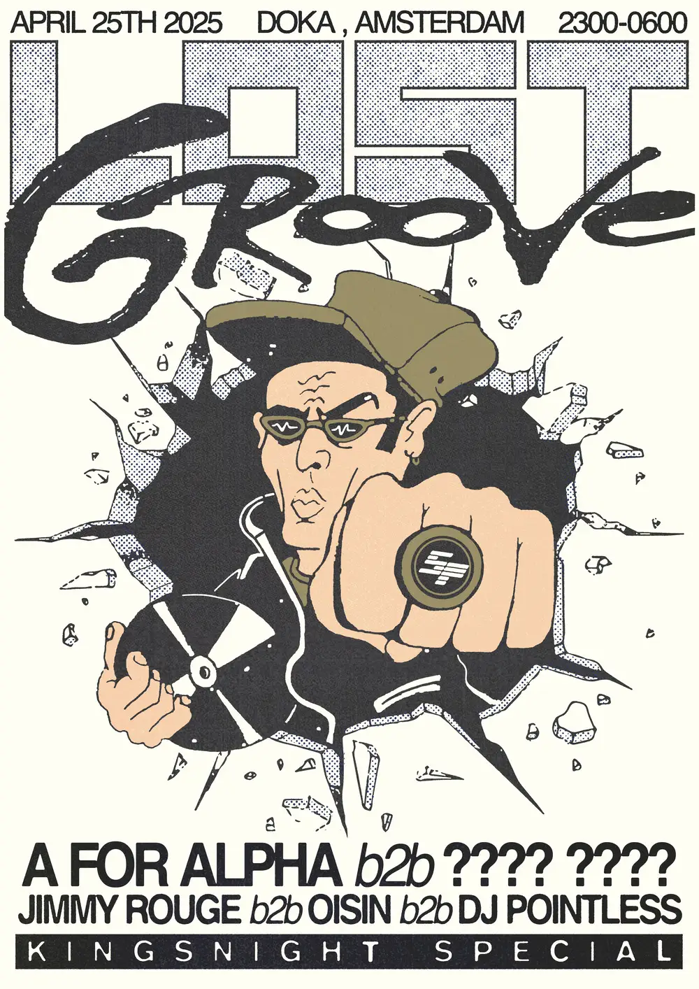 Lost Groove x Doka Studio w/ A for Alpha & ???? ???? | Jimmy Rouge & Oisin & DJ Pointless