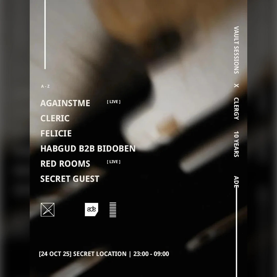 VAULT SESSIONS x CLERGY 10YRS | ADE