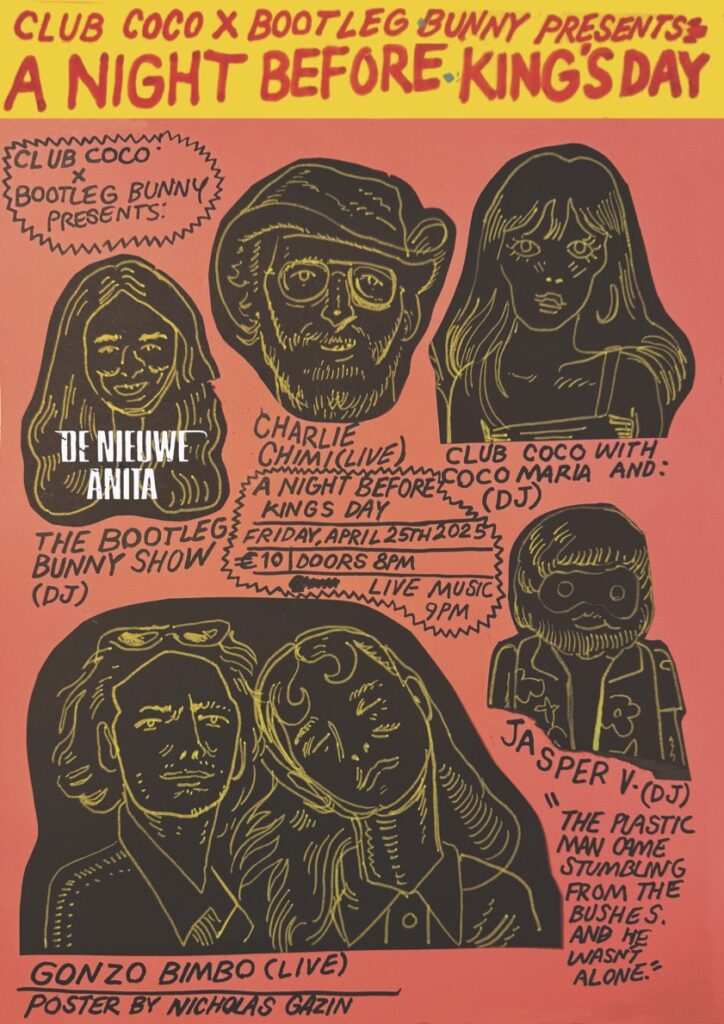 Club Coco x Bootleg Bunny Show presents: Night before Kings Day