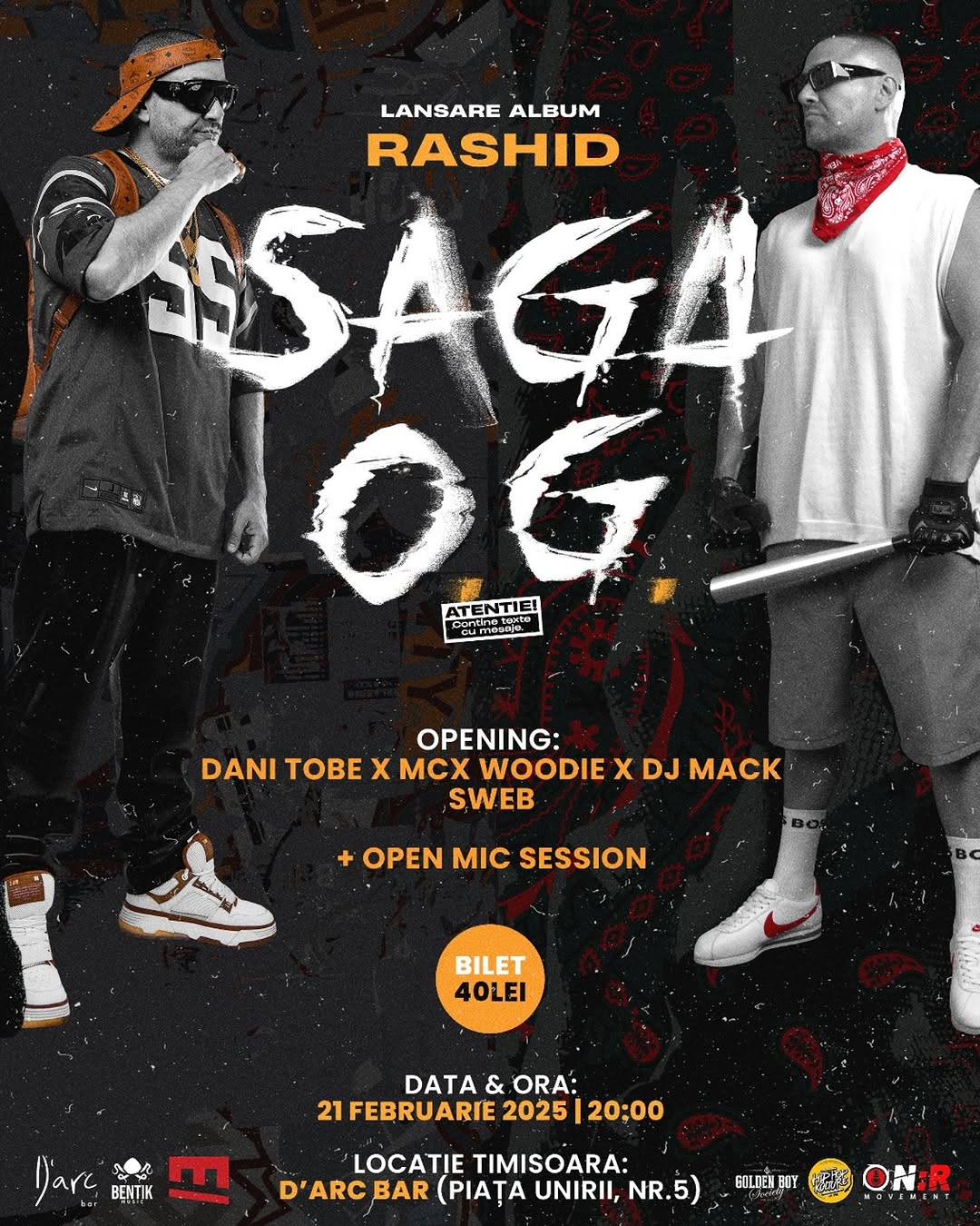 LANSARE ALBUM RASHID SAGA OG