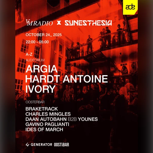 VM x SYNESTHESIA with Argia, Hardt Antoine, Ivory