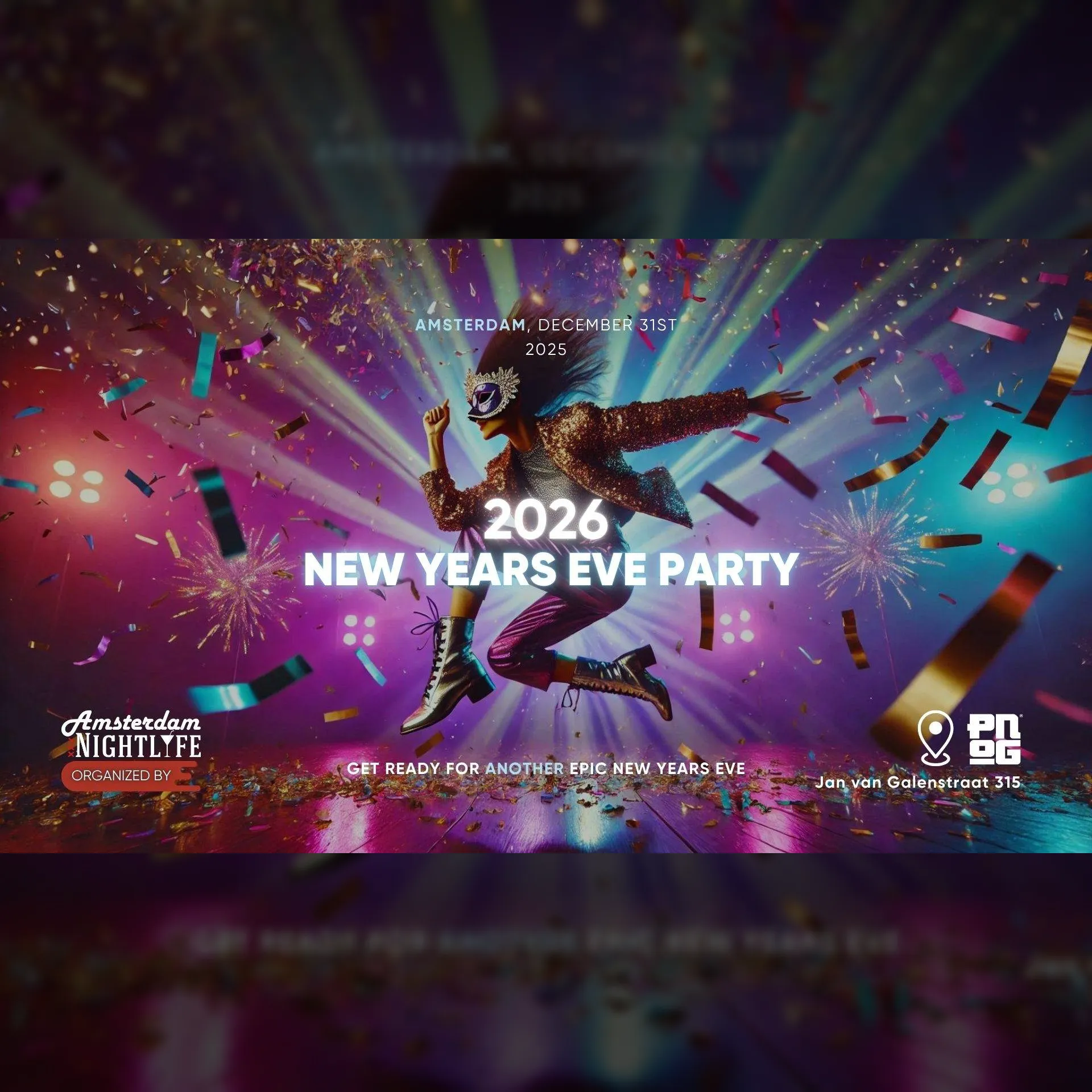 House of Pong - Amsterdam NYE Party 2025-2026