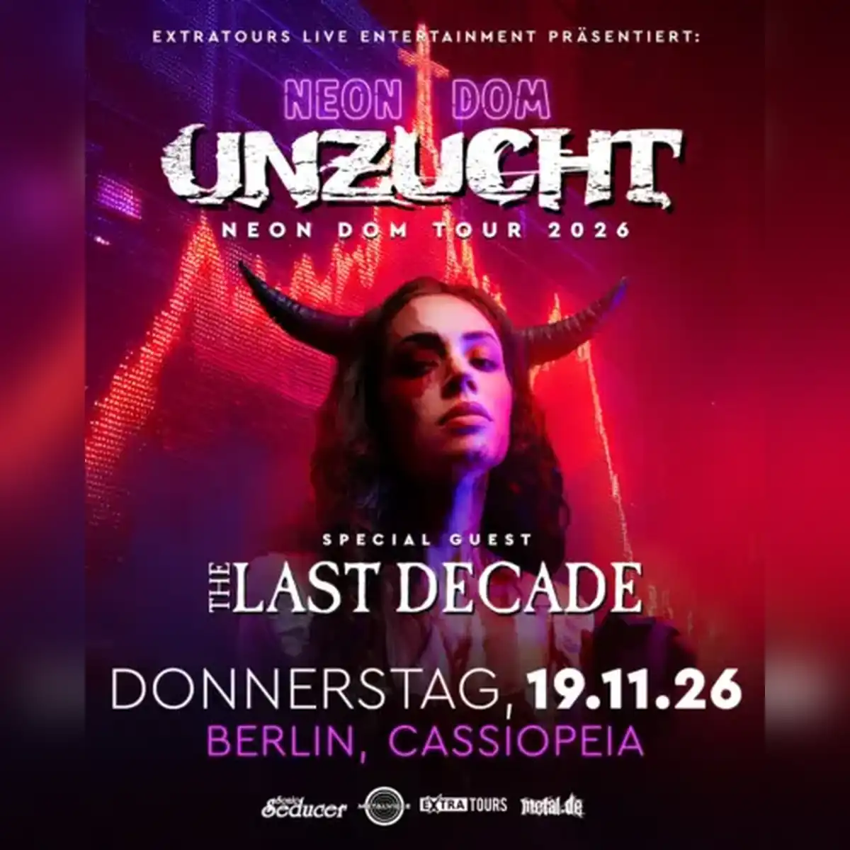 Unzucht - Neon Dom Tour 2026