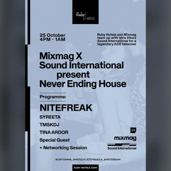 Ruby x Mixmag + Sound International