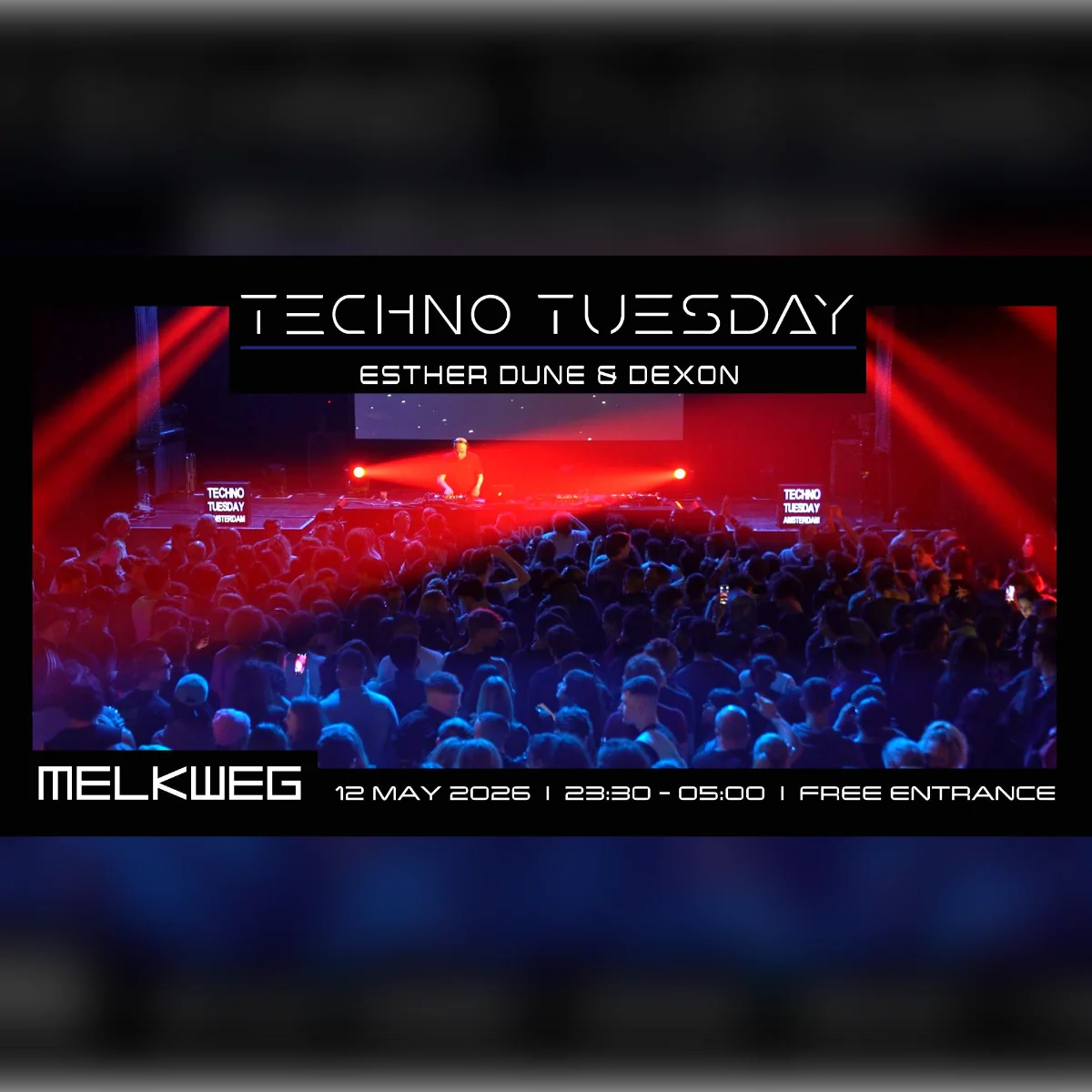 Techno Tuesday Amsterdam, Esther Dune & Dexon