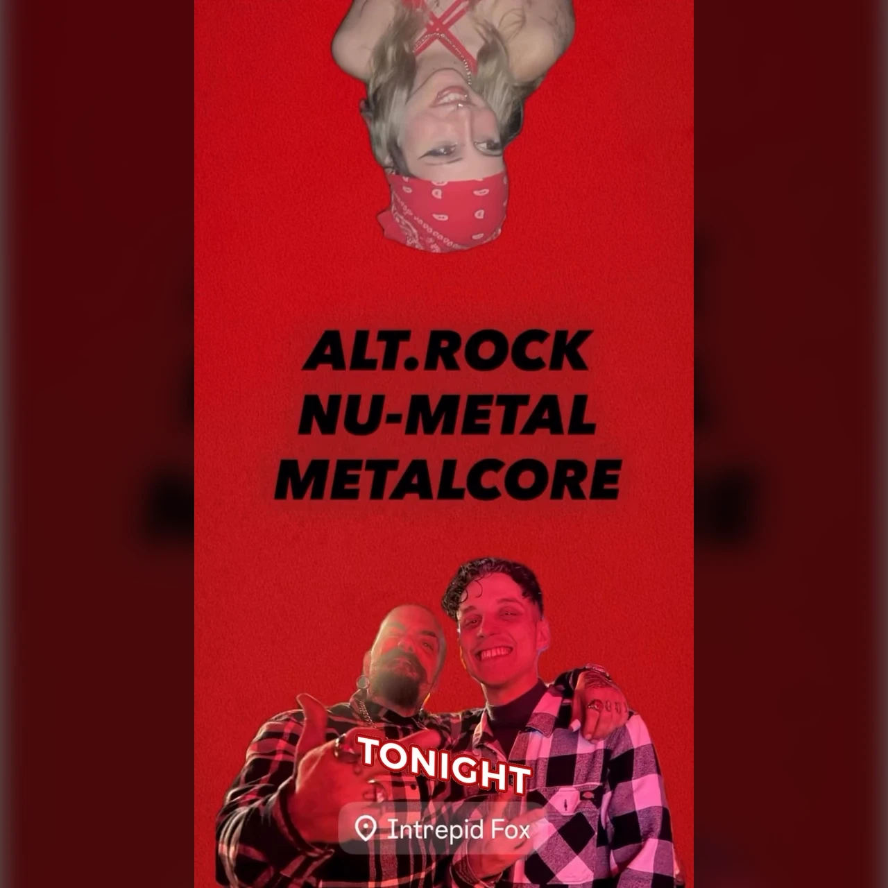 Alt rock - Nu metal - Metalcore