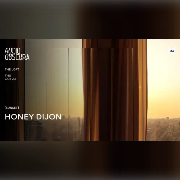 Audio Obscura at The Loft w/ Honey Dijon  