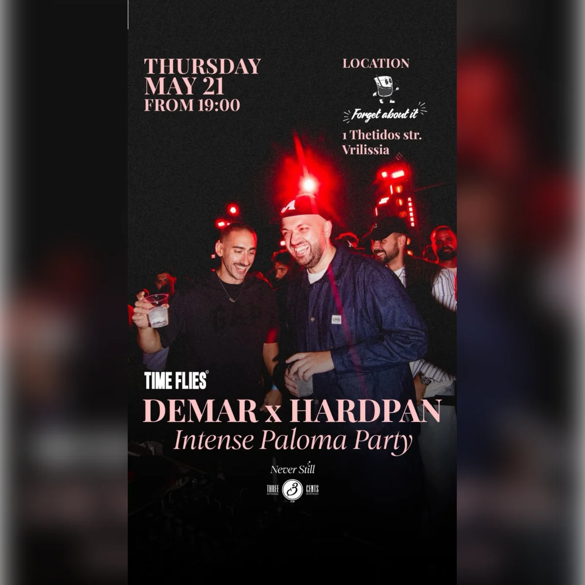 Demar x Hardpan Inense Paloma Party