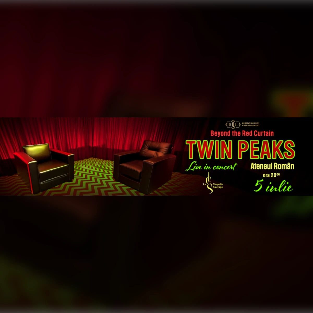 BEYOND THE RED CURTAIN: TWIN PEAKS LIVE BY LA CHAPELLE SAUVAGE